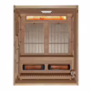 Soria 3 Person Indoor Full-Spectrum Infrared and Steam Sauna