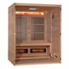Soria 3 Person Indoor Full-Spectrum Infrared and Steam Sauna