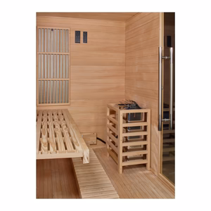 Soria 3 Person Indoor Full-Spectrum Infrared and Steam Sauna