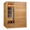 Soria 3 Person Indoor Full-Spectrum Infrared and Steam Sauna