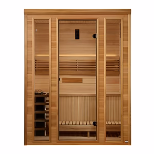 Andermatt 3 Person Traditional Indoor Home Steam Sauna