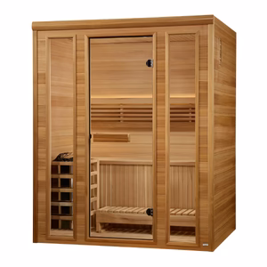 Andermatt 3 Person Traditional Indoor Home Steam Sauna