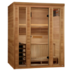 Andermatt 3 Person Traditional Indoor Home Steam Sauna