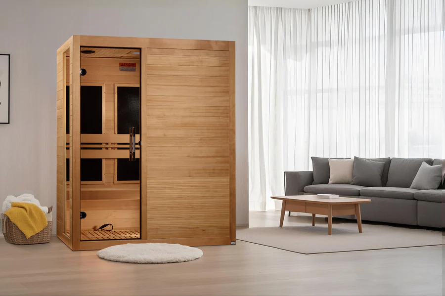 Toscana 3 Person Ultra-Low EMF Far Infrared Sauna - Celebration