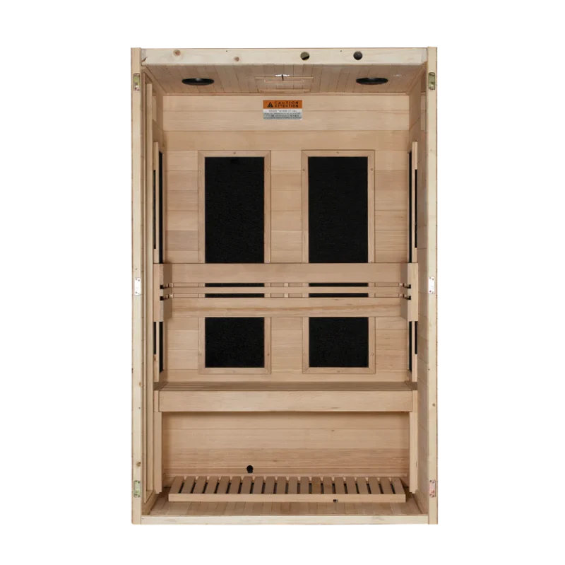Dynamic "Lucca" 2 Person Low EMF FAR IR Sauna DYN-6215-05